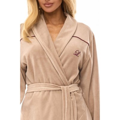 L&L dámský župan 2508 beige – Zboží Dáma