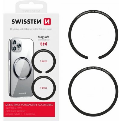 Pouzdro SWISSTEN SET KOVOVÝCH PODLOŽEK pro MagSafe pouzdra – Zbozi.Blesk.cz