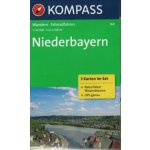 Kompass 160 Niederbayern/Dolní Bavorsko 1:50 000 turistická mapa – Hledejceny.cz