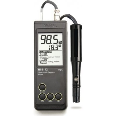 Hanna Instruments HI9142 | Oxymetr pro měření rozpuštěného kyslíku ve vodě vč. 4 m měřicí elektrody – Hledejceny.cz