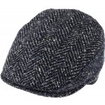 Fiebig bekovka flat cap modrá rybí kost vlněná směs – Hledejceny.cz