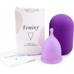 Feminy Sada Menstruační kalíšek + sterilizér Barva Fialová Velikost S – Zboží Dáma