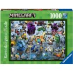 RAVENSBURGER Challenge: Minecraft 1000 dílků – Hledejceny.cz