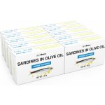 GymBeam Sardinky v olivovém oleji 10 x 125 g – Hledejceny.cz