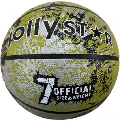JollyStar Míč basketbalový zelený – Hledejceny.cz