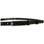 Penny Belts dámský kožený opasek 60012-0160 černý – Zboží Mobilmania