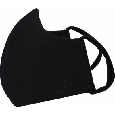 B&C AG bavlněná rouška s aktivním stříbrem černá – Zboží Mobilmania