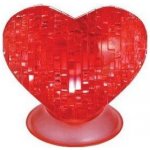 HCM KINZEL 3D Crystal puzzle Srdce červené 46 ks – Hledejceny.cz
