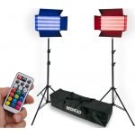 KIT dvou RGB LED panelů Redhead Stellar 950 LED800RGB KIT Foto video světlo s CRI95+ a 3000 lumeny na 1 světlo – Hledejceny.cz