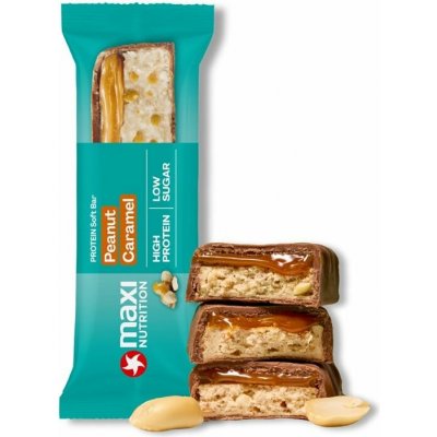 MaxiNutrition Soft Bar Peanut Caramel 45 g – Zbozi.Blesk.cz