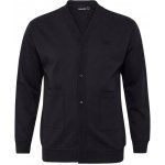 North Latitude velký pánský rozepínací svetr-blůza cardigan na knoflíky 53342-0099 černý – Sleviste.cz