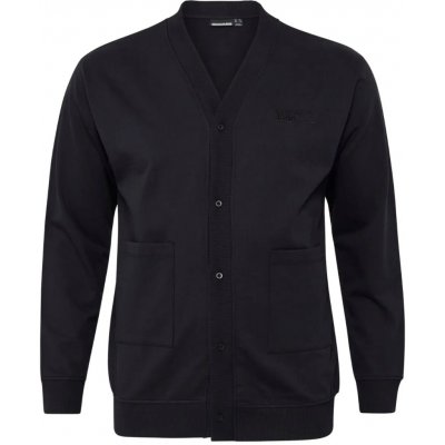 North Latitude velký pánský rozepínací svetr-blůza cardigan na knoflíky 53342-0099 černý – Sleviste.cz