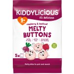KIDDYLICIOUS Knoflíčky ovocno-zeleninové Malina s řepou 5 x 6 g – Zboží Dáma