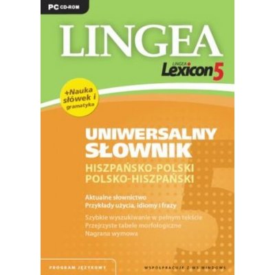 Lingea Lexicon 5. Uniwersalny słownik hiszpańsko-polski, polsko-hiszpański