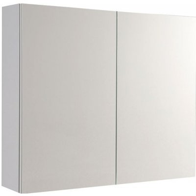 AQUALINE Vega galerka se zrcadlem , 60x70x18, bílá – Zboží Mobilmania