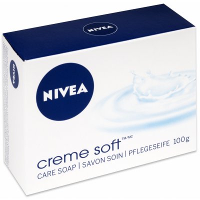 Nivea Creme Soft toaletní mýdlo 100 g – Sleviste.cz