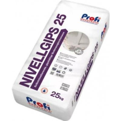 Hmota samonivelační Profi Nivellgips 25 – 25 kg – Hledejceny.cz