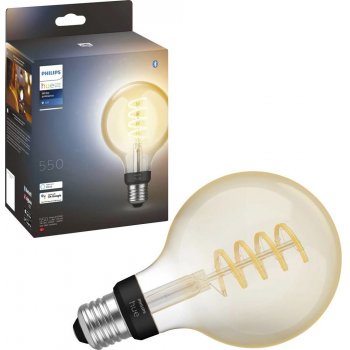 Philips Hue White Ambiance Chytrá LED žárovka Globe E27 G93 7W stmívatelná bílá 929002241401 8719514301481