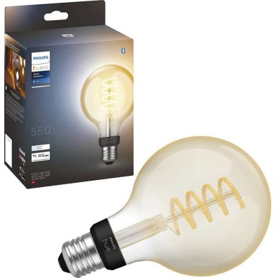 Philips Hue White Ambiance Chytrá LED žárovka Globe E27 G93 7W stmívatelná bílá 929002241401 8719514301481 – Hledejceny.cz