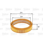Vzduchový filtr VALEO 585619 – Hledejceny.cz