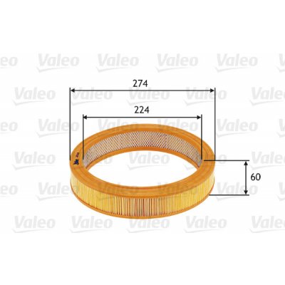 Vzduchový filtr VALEO 585619 – Hledejceny.cz