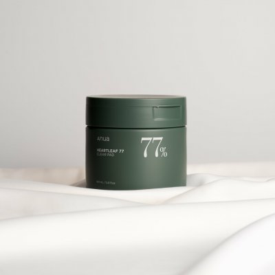 ANUA HEARTLEAF 77% CLEAR PAD zklidňující a exfoliační tamponky 70 ks – Zboží Mobilmania