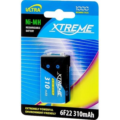 XTREME Ni-MH 9V 310mAh 1ks 279VNH – Zboží Mobilmania