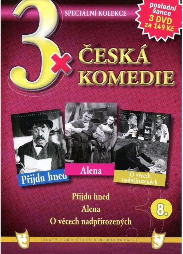 Česká komedie 8. DVD