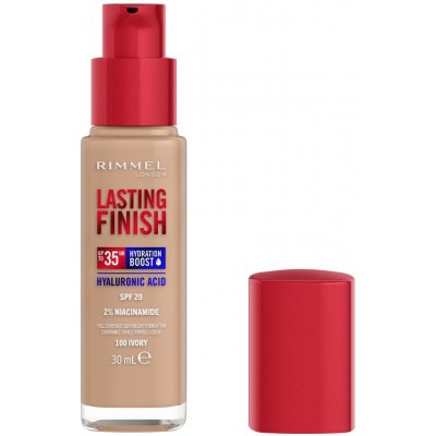 Makeup Rimmel London Lasting Finish 35H 100 Ivory SPF20 30 ml – Sleviste.cz