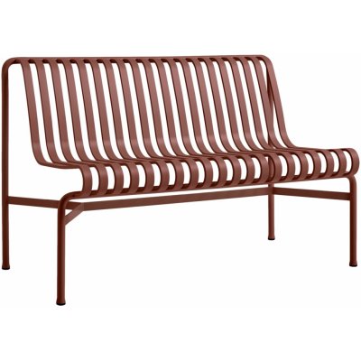 HAY Palissade Dining Bench iron red