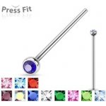 Piercingate piercing do nosu s kamínkem PNO00265 – Zboží Dáma