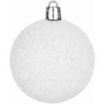 MagicHome Vánoční koule, 10 ks, bílé, na vánoční stromek, 6 cm – Hledejceny.cz