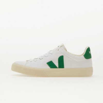 Veja Campo Canvas White/ Emeraude – Zboží Mobilmania