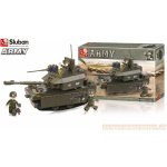 Sluban B0287 Tank ABRAMS M1A2 – Zboží Dáma