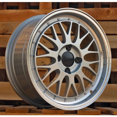 Racing Line A1025 7x16 4x100 ET35 silver polished rim – Hledejceny.cz
