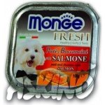 Monge Dog Fresh paštika & kousky s lososem 100 g – Sleviste.cz