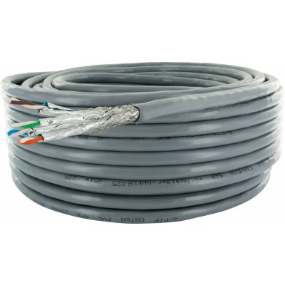 Schwaiger NWKU6025 051 CAT 6A (S/FTP), 25m, šedý – Hledejceny.cz