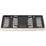 Podložka pod SPZ malá ČERNÁ - CHROM | Zboží Auto