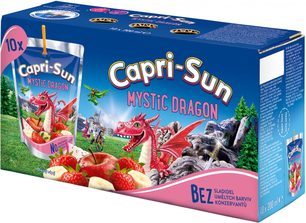 Capri-Sun Mystic dragon nápoj 10 x 200 ml od 84 Kč - Heureka.cz