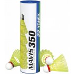 Badmintonové míče Yonex Mavis 350 yellow, 6 ks - modrá (střední) / žlutá YONEX