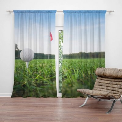Sablio Závěs Golf: 2ks 140x250cm – Hledejceny.cz