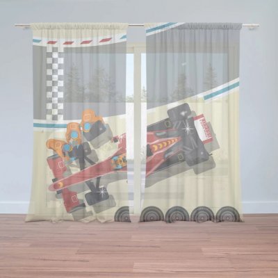 Sablio Záclony Formule: 2ks 150x250cm – Hledejceny.cz