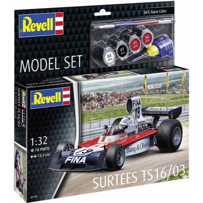 Revell Plastic ModelKit auto 07739 Surtees TS16/03 1:32 – Sleviste.cz
