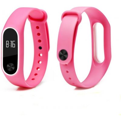 Xiaomi Mi Band 2 náhradní náramek Dvoubarevný Růžová MBSCZ-2DBRU – Zboží Živě