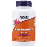 Now Vitamin B3 Nikotinamid niacinamid 500 mg 100 kapslí – Hledejceny.cz