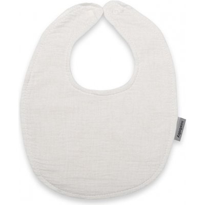 New Baby mušelínový dětský bryndák white – Zboží Dáma
