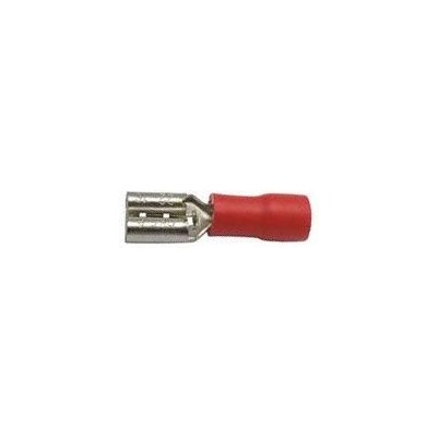 Faston-zdířka 4,8mm červená pro kabel 0,5-1,5mm2 – Hledejceny.cz