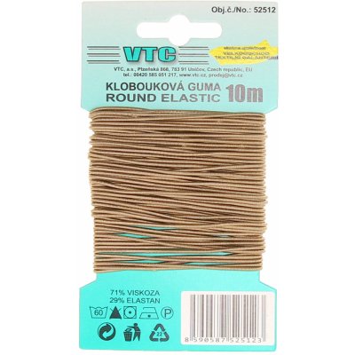 VTC Klobouková guma béžová – Zbozi.Blesk.cz