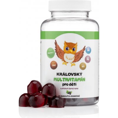 Kralovstvizdravi.cz Královský Multivitamin pro děti 60 gumových bonbónů – Hledejceny.cz