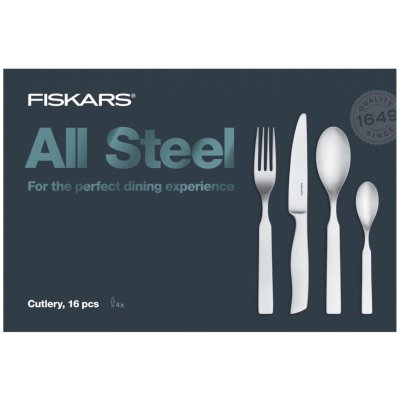 Fiskars All Steel Sada příborů 16 ks – Zboží Mobilmania